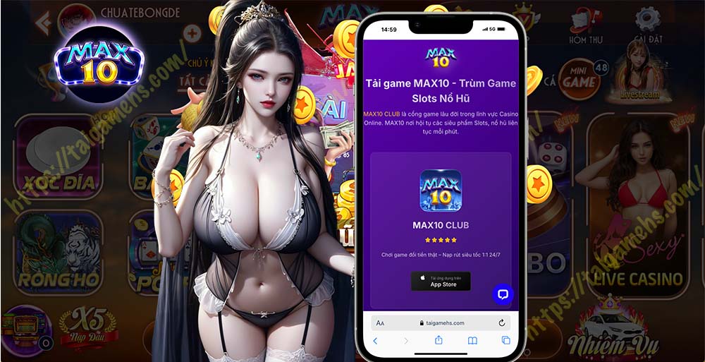 tải max10 club app store